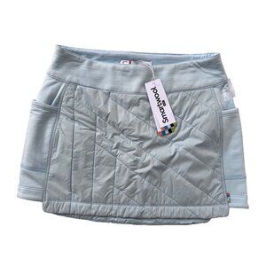 Smartwool Quilt Puffer Smartloft Wool Skirt Winter Sky ( S )